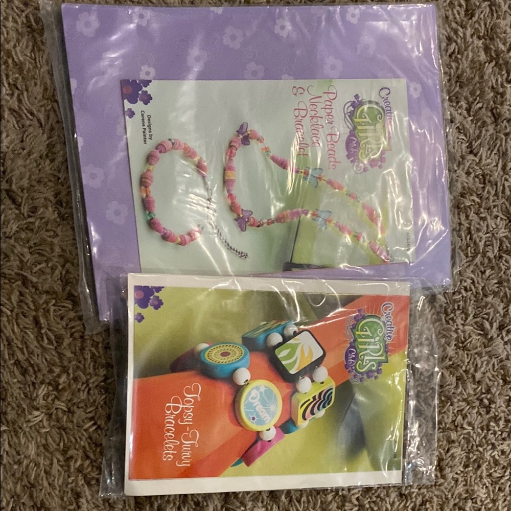 Craft Kit for Beaded and Fuzzy Bracelets